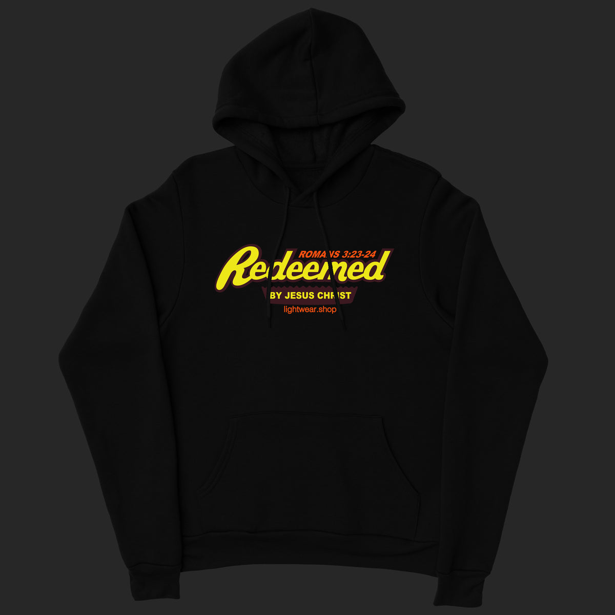 Redeemed Christian Hoodie - Romans 3:23-24