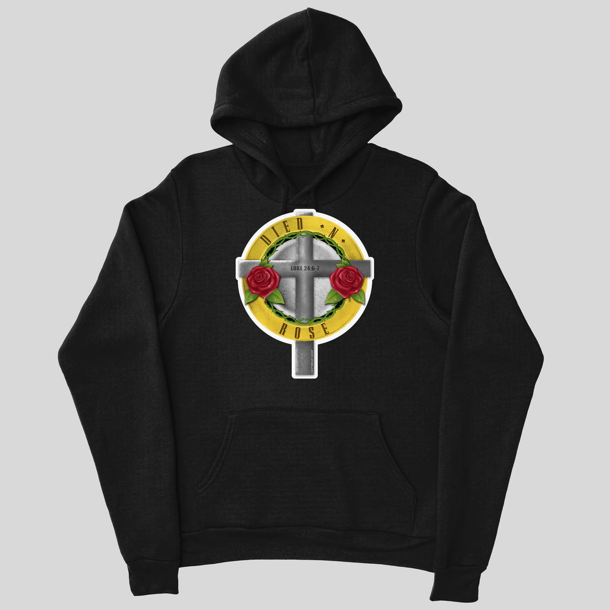 Died And Rose Christian Hoodie – Luke 24:6-7