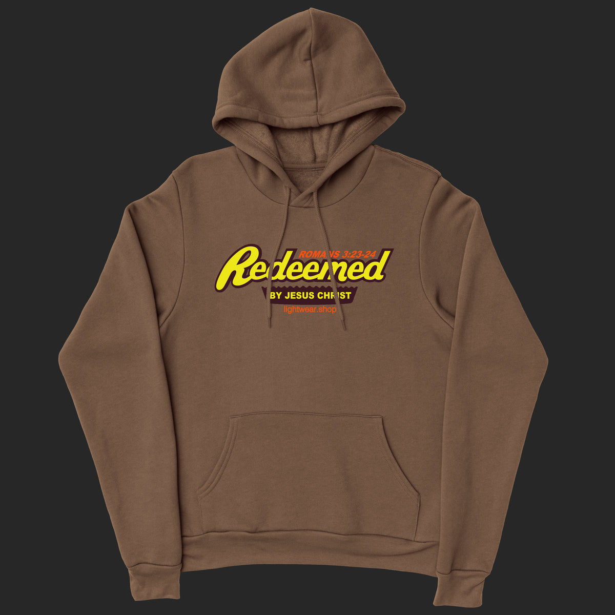 Redeemed Christian Hoodie - Romans 3:23-24